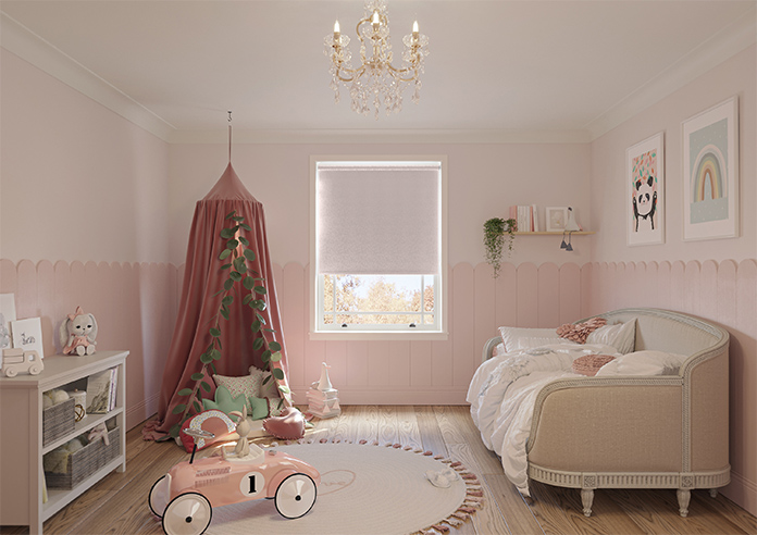 Jasmine (Blackout), Orchid - Twist&Fit Roller Blind - Image 8